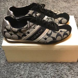 Coach Jayme suede signature sneakers size 7 6.5